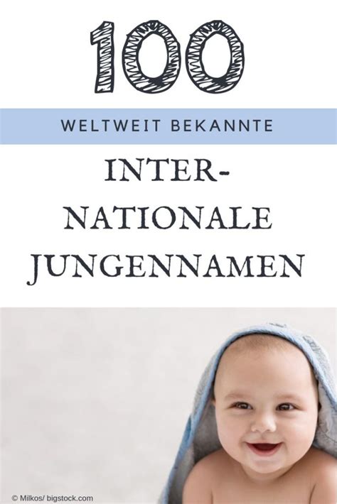 internationale jungennamen|Internationale Vornamen